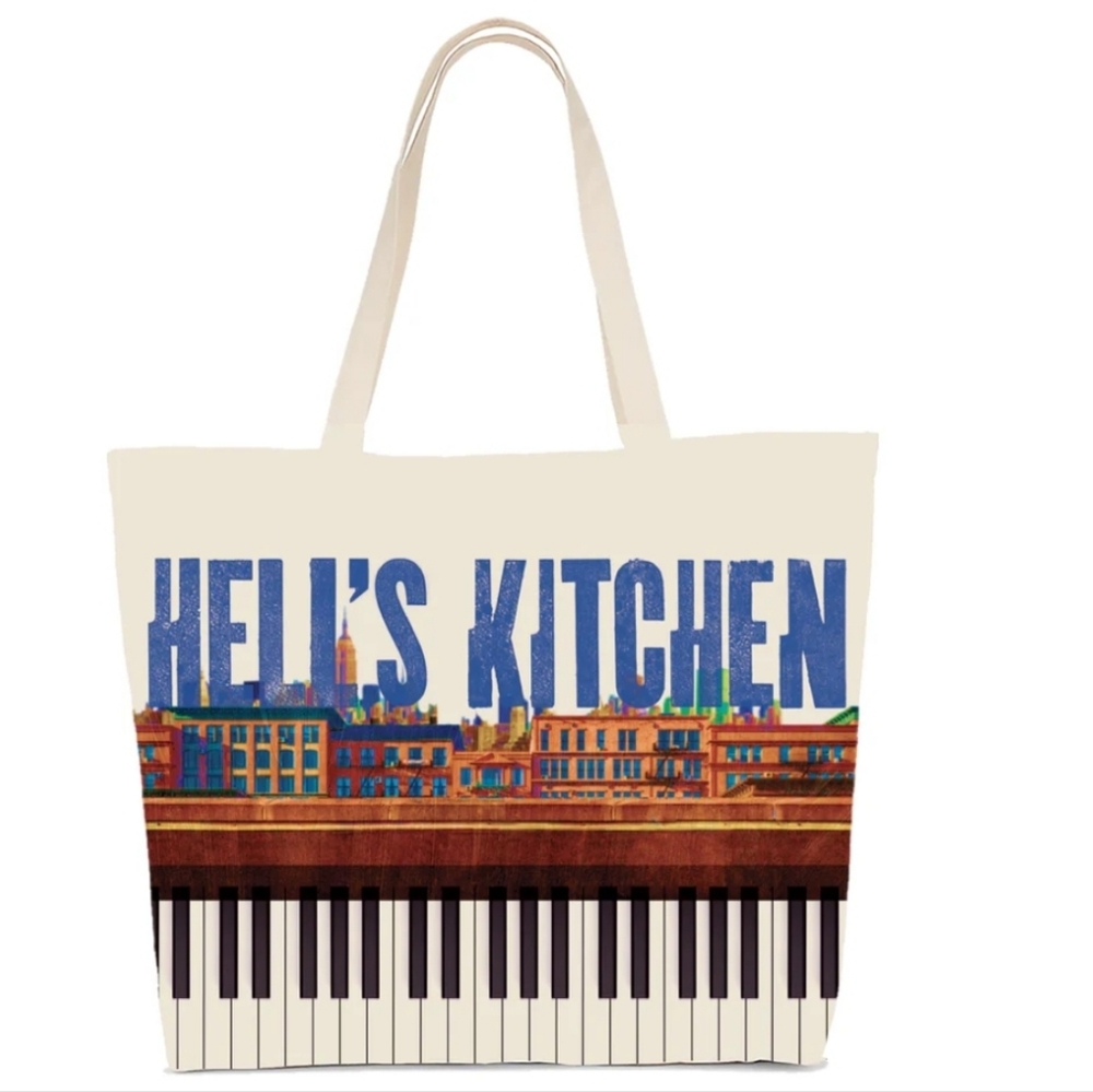🎭🌟OFFICIAL BROADWAY HELL'S KITCHEN KEY ART TOTE